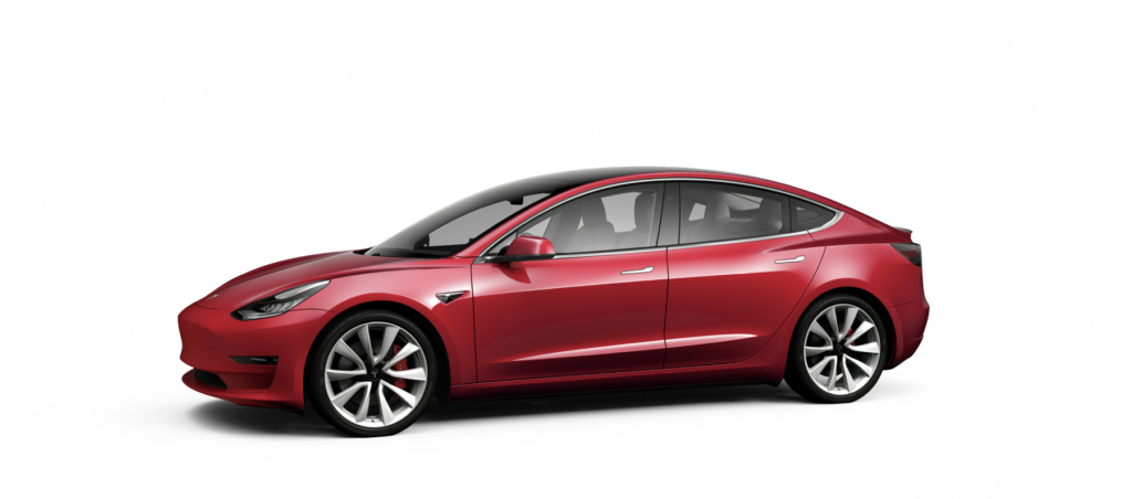 noleggio lungo termine Tesla Model 3 Elettrica
